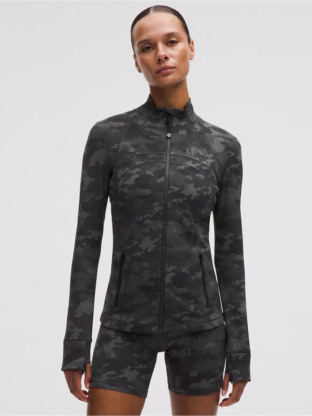 lululemon Define Jacket Black Camo